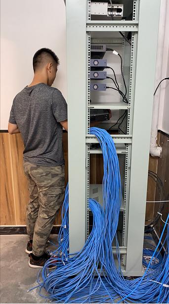 佛山市南海中南铝车轮制造公司成功安装监控系统,网络系统设备及防盗